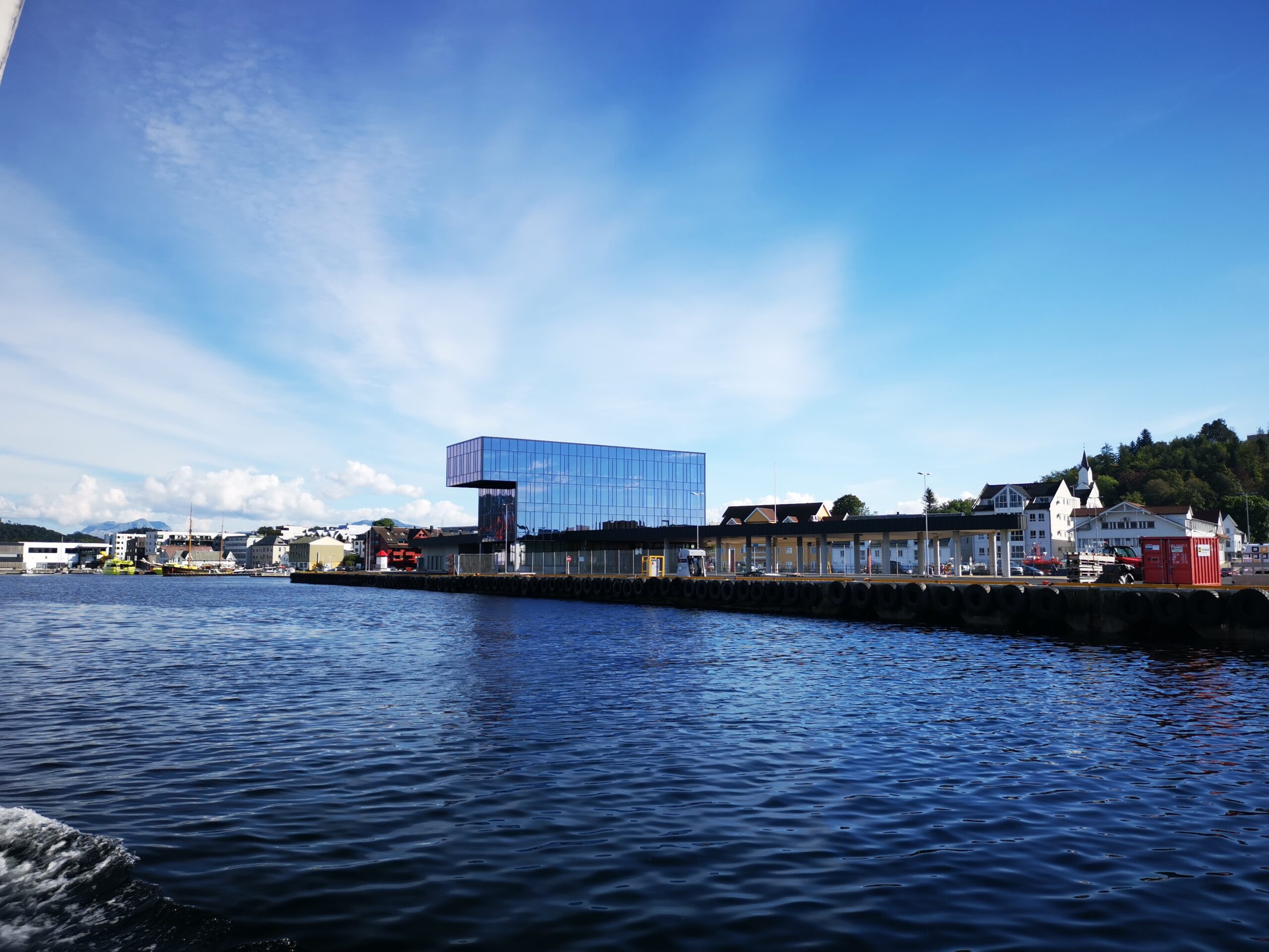 Havneterminalen Florø. Foto