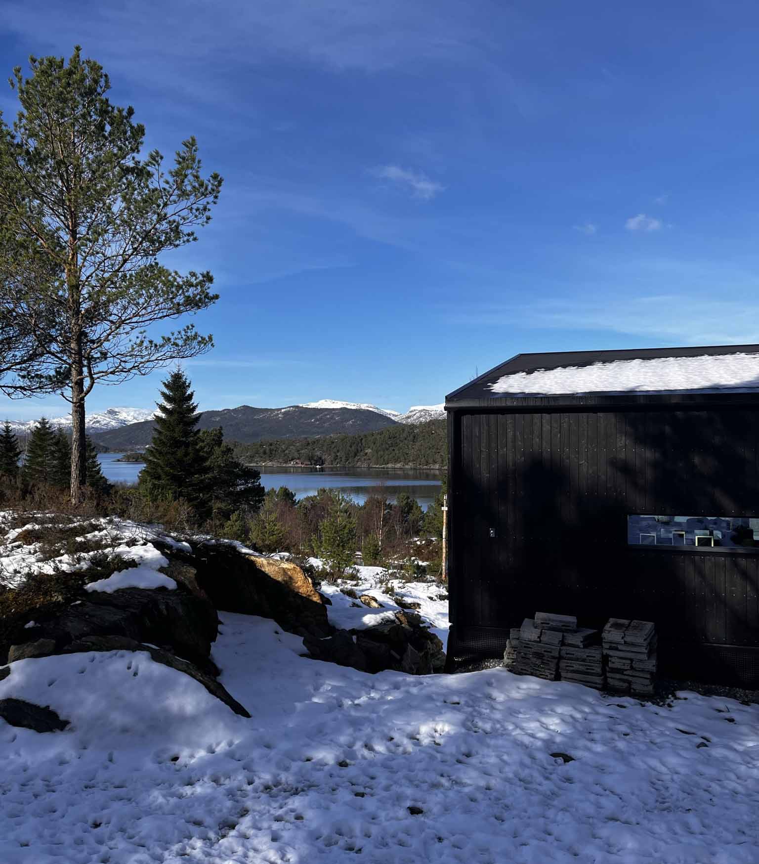 Enebolig Høydalsfjorden. Foto